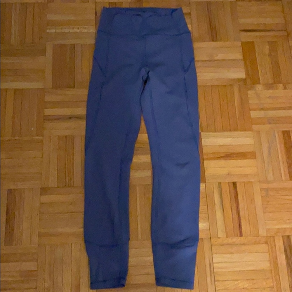 Lululemon 7/8 High Rise Pant Periwinkle Blue